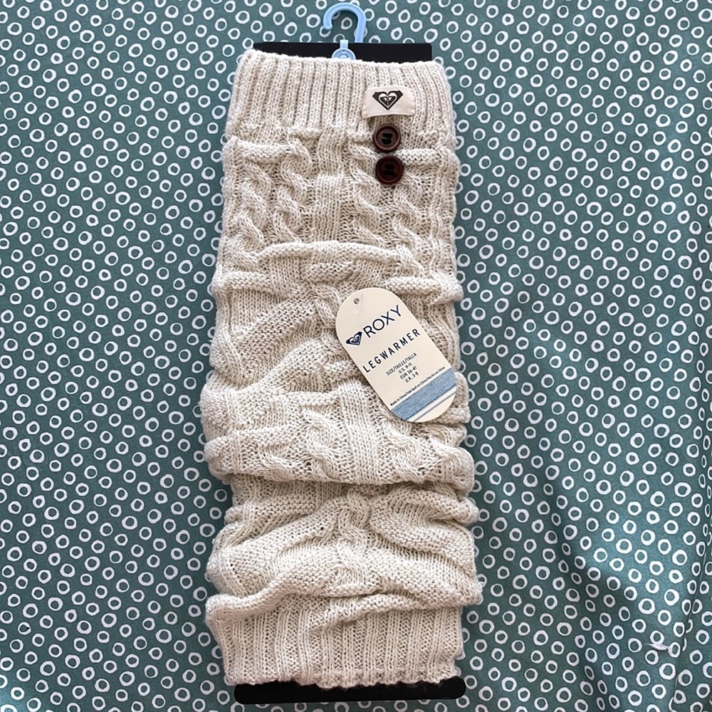 Roxy leg warmers